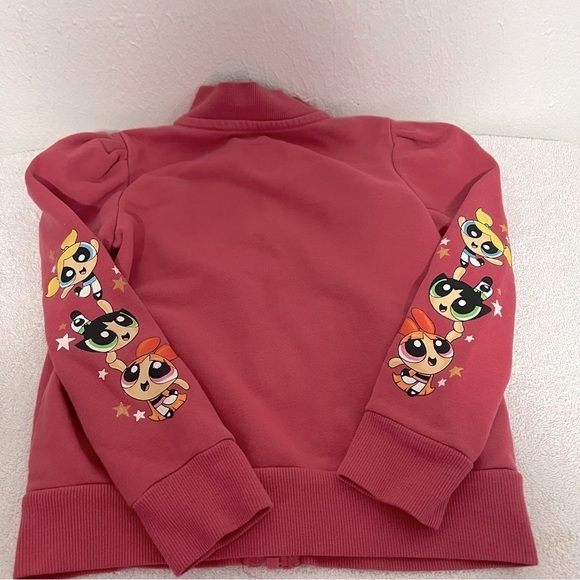 365 Kids from Garanimals + Powerpuff Girls Full Zip Jacket with Pockets Size 7 - Picture 6 of 6